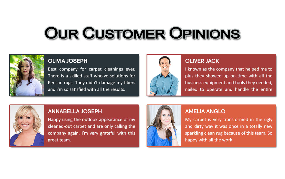 our customer opinions
